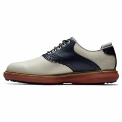 FootJoy Men's Traditions Spikeless Golf Shoes 27 FootJoy Men's Traditions Spikeless Golf Shoes -Shoes Shop footjoy traditions spikeless golf shoes tan navy 02 20643.1678140731