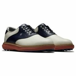 FootJoy Men's Traditions Spikeless Golf Shoes 30 FootJoy Men's Traditions Spikeless Golf Shoes -Shoes Shop footjoy traditions spikeless golf shoes tan navy 05 64157.1678140726