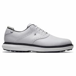 FootJoy Men's Traditions Spikeless Golf Shoes 32 FootJoy Men's Traditions Spikeless Golf Shoes -Shoes Shop footjoy traditions spikeless golf shoes white 01 77263.1678140730