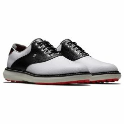 FootJoy Men's Traditions Spikeless Golf Shoes 24 FootJoy Men's Traditions Spikeless Golf Shoes -Shoes Shop footjoy traditions spikeless golf shoes white black 05 00372.1678140731