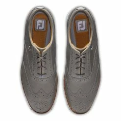 FootJoy Women's FJ Sport Retro Golf Shoes - Previous Season Style -Shoes Shop footjoy womens fj sport retro golf shoes gray white 03 11407.1657651448