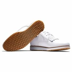FootJoy Women's FJ Sport Retro Golf Shoes - Previous Season Style -Shoes Shop footjoy womens fj sport retro golf shoes white gray 06 09669.1657651449