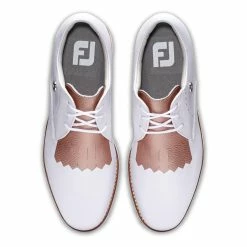 FootJoy Women's FJ Sport Retro Golf Shoes - Previous Season Style -Shoes Shop footjoy womens fj sport retro golf shoes white pink 03 48391.1657651449