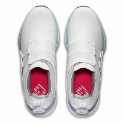FootJoy Women's Hyperflex BOA Golf Shoes -Shoes Shop footjoy womens hyperflex boa golf shoes white purple blue 03 76555.1677776017