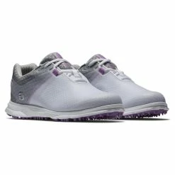 FootJoy Women's Pro SL Sport Golf Shoes -Shoes Shop footjoy womens pro sl sport golf shoes white gray lilac 05 61616.1676590994