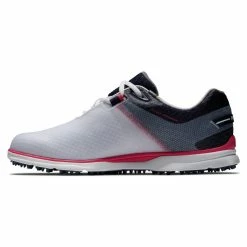 FootJoy Women's Pro SL Sport Golf Shoes -Shoes Shop footjoy womens pro sl sport golf shoes white navy pink 02 44677.1676592753