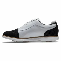 FootJoy Women's Traditions Golf Shoes -Shoes Shop footjoy womens traditions golf shoes white black 02 65071.1669393261