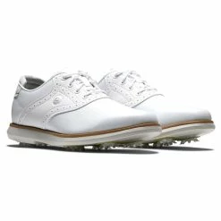 FootJoy Women's Traditions Golf Shoes -Shoes Shop footjoy womens traditions golf shoes white gray 05 92890.1669393260