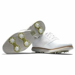 FootJoy Women's Traditions Golf Shoes -Shoes Shop footjoy womens traditions golf shoes white gray 06 77747.1669393256
