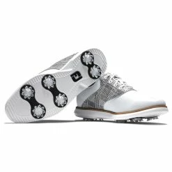 FootJoy Women's Traditions Golf Shoes -Shoes Shop footjoy womens traditions golf shoes white multi gray 06 41491.1669393176
