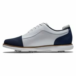 FootJoy Women's Traditions Golf Shoes -Shoes Shop footjoy womens traditions golf shoes white navy 02 96338.1669393206