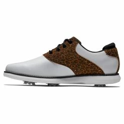 FootJoy Women's Traditions Saddle Golf Shoes -Shoes Shop footjoy womens traditions saddle golf shoes leopard 02 77362.1676593135