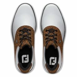 FootJoy Women's Traditions Saddle Golf Shoes -Shoes Shop footjoy womens traditions saddle golf shoes leopard 03 12432.1676586749