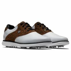 FootJoy Women's Traditions Saddle Golf Shoes -Shoes Shop footjoy womens traditions saddle golf shoes leopard 05 98412.1676589173