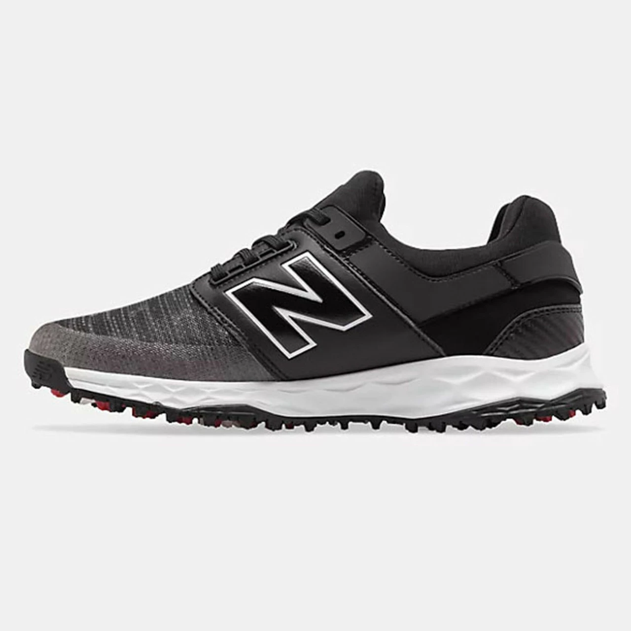 New Balance Men's Fresh Foam Links SL Golf Shoes - Black 4 New Balance Men's Fresh Foam Links SL Golf Shoes - Black - Image 2