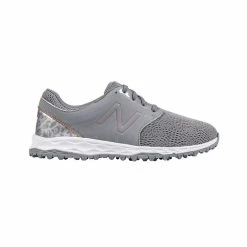 New Balance Women's Fresh Foam Breathe Golf Shoes -Shoes Shop new balance womens fresh foam breathe golf shoes grey rose 01 36638.1649796610
