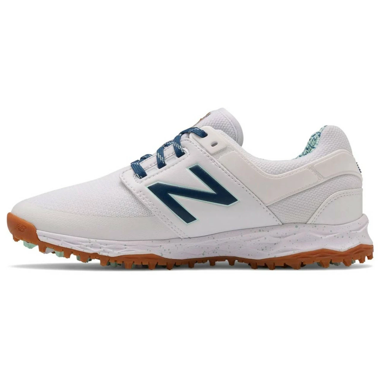 New Balance Women's Fresh Foam Links SL Golf Shoes - White/Blueprint 4 New Balance Women's Fresh Foam Links SL Golf Shoes - White/Blueprint - Image 2
