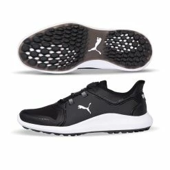 Puma Men's Ignite Fasten8 Disc Golf Shoes -Shoes Shop puma ignite fasten8 disc golf shoes black silver white 01 94621.1676594573