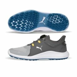 Puma Men's Ignite Fasten8 Disc Golf Shoes -Shoes Shop puma ignite fasten8 disc golf shoes high rise silver quiet shade 01 72182.1676598779