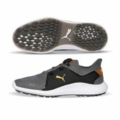 Puma Men's Ignite Fasten8 Disc Golf Shoes -Shoes Shop puma ignite fasten8 disc golf shoes quiet shade gold black 01 50877.1676587711