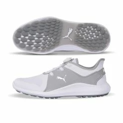 Puma Men's Ignite Fasten8 Disc Golf Shoes -Shoes Shop puma ignite fasten8 disc golf shoes white silver high rise 01 91955.1676579310