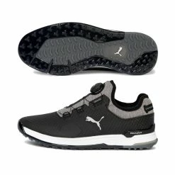 Puma Men's PROADAPT Alphacat Disc Golf Shoes 9 Puma Men's PROADAPT Alphacat Disc Golf Shoes -Shoes Shop puma proadapt alphacat disc golf shoes black silver quiet shade 01 68596.1651780835