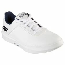 Skechers Men's Go Golf Drive 5 Relaxed Fit Golf Shoes -Shoes Shop skechers go golf drive 5 relaxed fit golf shoes white navy 05 01004.1662670088