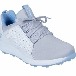 Skechers Women's Go Golf Max - Mojo Golf Shoes - White/Grey/Blue -Shoes Shop skechers womens go golf max mojo golf shoes white grey blue 03 20113.1659042136
