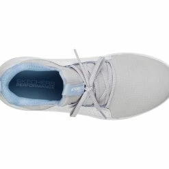 Skechers Women's Go Golf Max - Mojo Golf Shoes - White/Grey/Blue -Shoes Shop skechers womens go golf max mojo golf shoes white grey blue 04 88508.1659042136