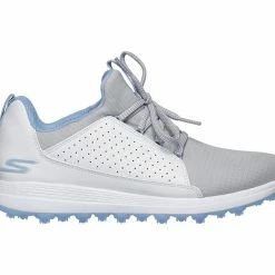 Skechers Women's Go Golf Max - Mojo Golf Shoes - White/Grey/Blue