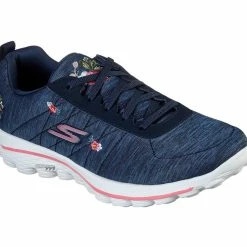 Skechers Women's Go Golf Walk Sport - Bloom Golf Shoes - Navy/White -Shoes Shop skechers womens go golf walk sport bloom golf shoes navy white 03 95310.1659042312
