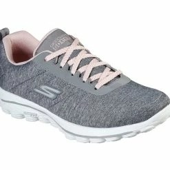 Skechers Women's Go Golf Walk Sport Golf Shoes - Gray/Pink -Shoes Shop skechers womens go golf walk sport golf shoes gray pink 03 74786.1632341109
